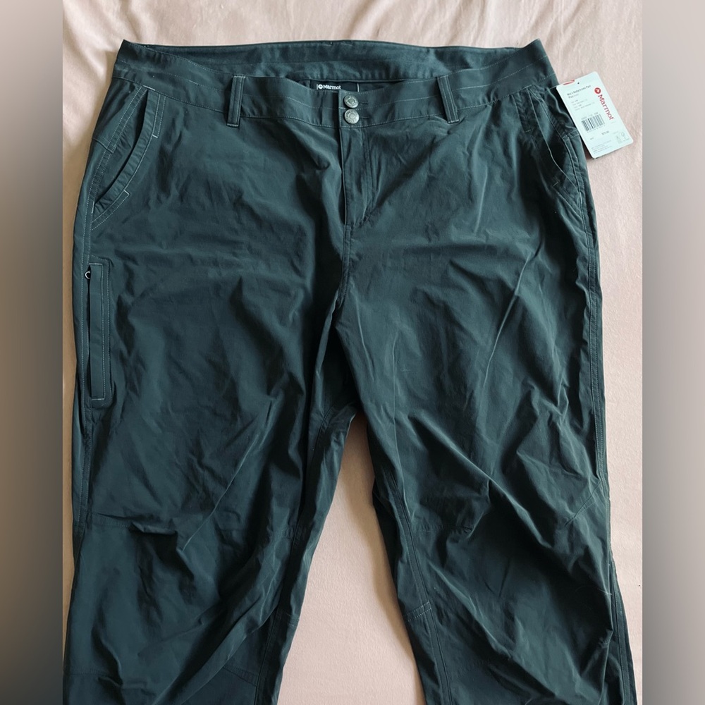 Marmot Gray Dark Grey Quick Dry Outdoor Pants